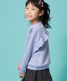 a.v.v（アーヴェヴェ）の「[160]バックフリルダンボールプルオーバー[WEB限定サイズ]（スウェット・キッズ）」