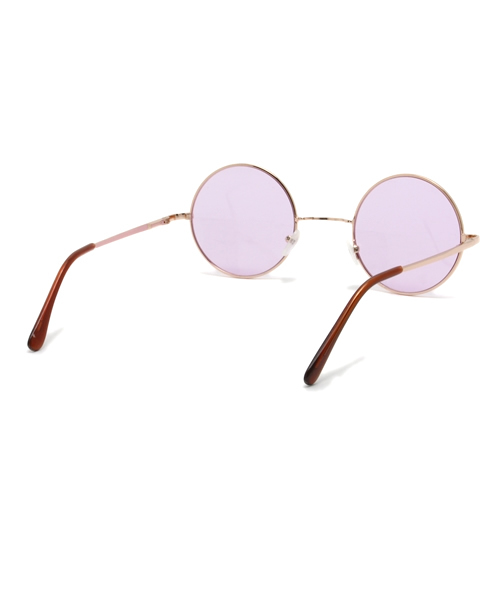 WEGO（ウィゴー）の「WEGO/カラーレンズラウンドタイプ（サングラス・メンズ・グリーン/ブルー/パープル/イエロー/ピンク・FREE）」の7枚目の写真