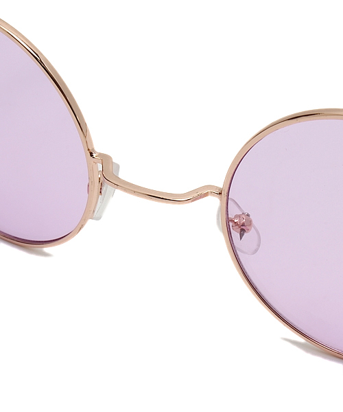 WEGO（ウィゴー）の「WEGO/カラーレンズラウンドタイプ（サングラス・メンズ・グリーン/ブルー/パープル/イエロー/ピンク・FREE）」の9枚目の写真