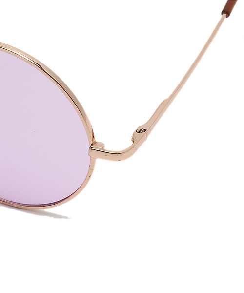 WEGO（ウィゴー）の「WEGO/カラーレンズラウンドタイプ（サングラス・メンズ・グリーン/ブルー/パープル/イエロー/ピンク・FREE）」の10枚目の写真