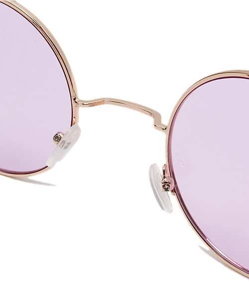 WEGO（ウィゴー）の「WEGO/カラーレンズラウンドタイプ（サングラス・メンズ・グリーン/ブルー/パープル/イエロー/ピンク・FREE）」の11枚目の写真