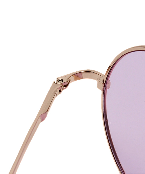 WEGO（ウィゴー）の「WEGO/カラーレンズラウンドタイプ（サングラス・メンズ・グリーン/ブルー/パープル/イエロー/ピンク・FREE）」の12枚目の写真