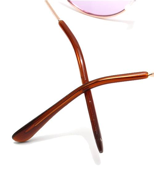 WEGO（ウィゴー）の「WEGO/カラーレンズラウンドタイプ（サングラス・メンズ・グリーン/ブルー/パープル/イエロー/ピンク・FREE）」の13枚目の写真