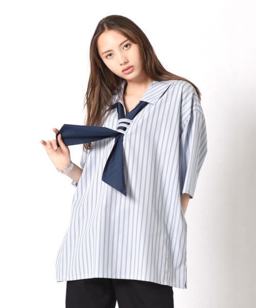 MILKBOY（ミルクボーイ）の「MARINE シャツ（シャツ/ブラウス・レディース・A/B/C/D・FREE）」の3枚目の写真