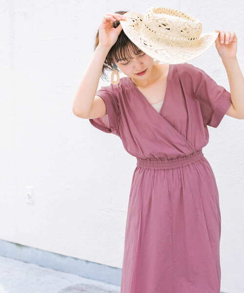 KBF（ケイビーエフ）の「2WAYカシュクールワンピース（ワンピース