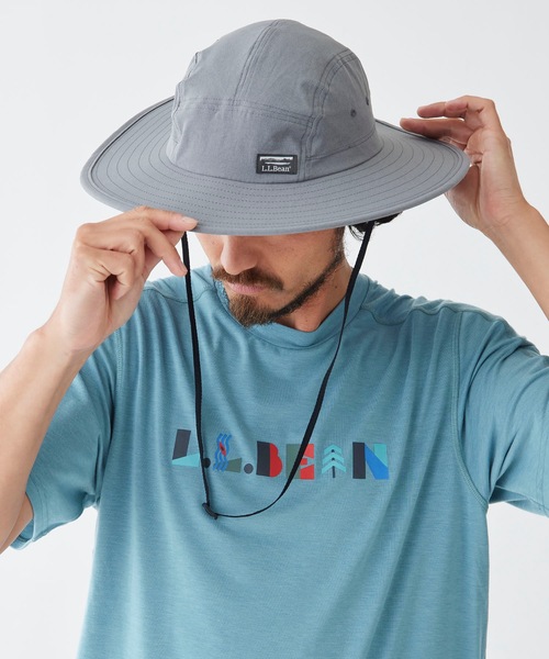 L.L.Bean(エルエルビーン)の「サンスマート・ブリム・ハット(ハット・メンズ・グレー/カーキオリーブ・MEDIUM/LARGE)」の6枚目の写真