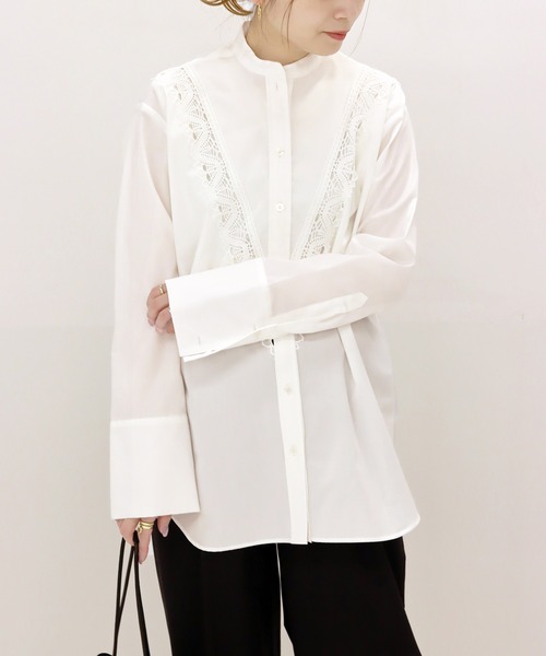 SEEALL (シーオール) [EXTRA OVER BAND COLLAR SHIRTS] オーバー