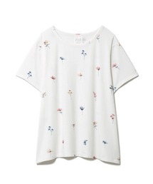 gelato pique（ジェラートピケ）の「ポッピンフラワーモチーフTシャツ