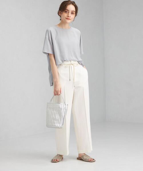 【極美品♡完売品】グリーンレーベルリラクシング　フォーマル　セットアップ　135 green label relaxing グリーンレーベルリラクシング サマー