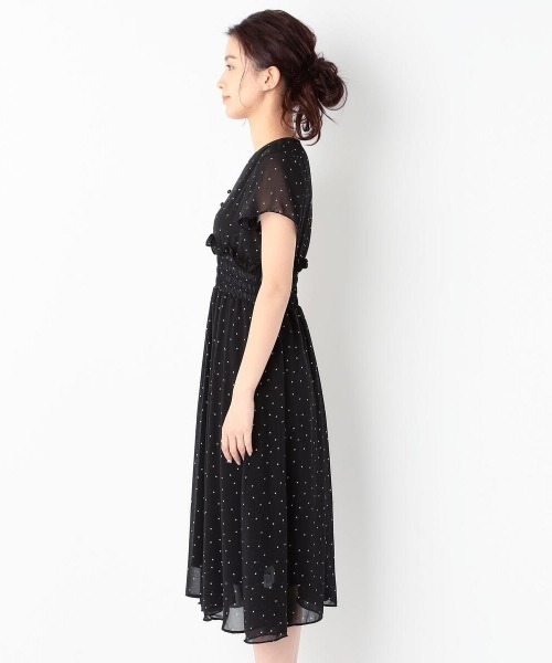 UNRELISH（アンレリッシュ）の「シアードットワンピース（ワンピース・レディース・ライトグリーン/ブラック・MEDIUM）」の6枚目の写真