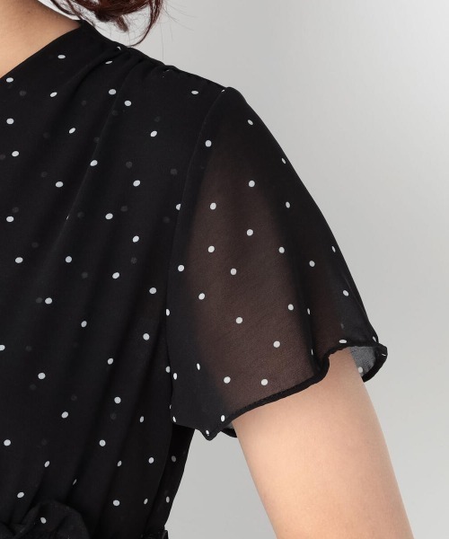 UNRELISH（アンレリッシュ）の「シアードットワンピース（ワンピース・レディース・ライトグリーン/ブラック・MEDIUM）」の10枚目の写真