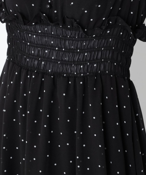 UNRELISH（アンレリッシュ）の「シアードットワンピース（ワンピース・レディース・ライトグリーン/ブラック・MEDIUM）」の11枚目の写真