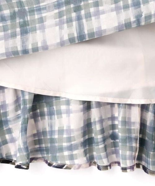 N.（N. Natural Beauty Basic）（エヌエヌナチュラルビューティーベーシック）の「【S Size Line】◆にじみチェックワンピース（ワンピース・レディース・グレー系その他/イエロー系その他・SMALL/MEDIUM）」の16枚目の写真