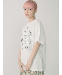 merry jenny | うさぎ図鑑Tee(Tシャツ/カットソー)