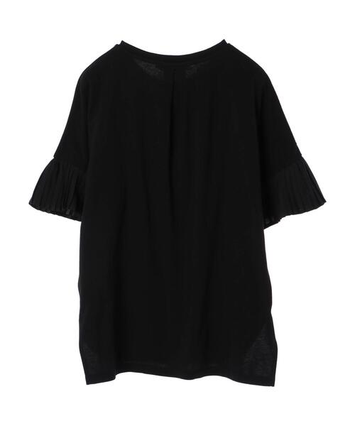 AMERICAN HOLIC(アメリカンホリック)の「異素材プリーツ袖カットプルオーバー *(Tシャツ/カットソー・レディース・ダークネイビー/オフホワイト・M/L)」の22枚目の写真