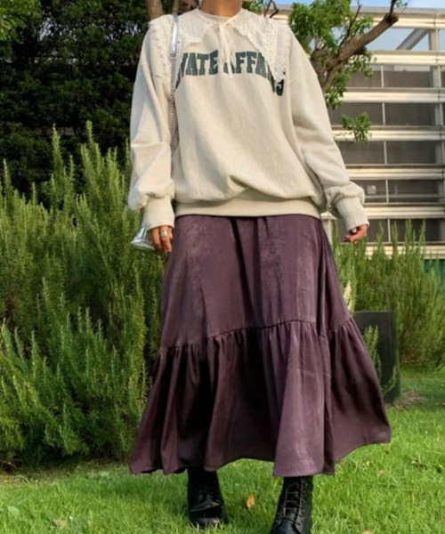 WEGO（ウィゴー）の「WEGO/BIG総レース付け襟（付け襟・レディース・ホワイト・FREE）」の7枚目の写真