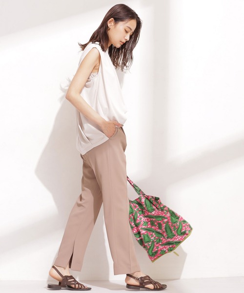 NANO universe（ナノユニバース）の「裾スリットベンツパンツ（その他