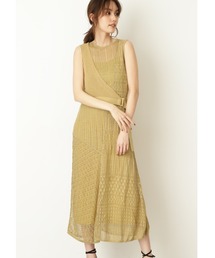 JILL STUART | 《Exclusive Line》パッチワークニットワンピース(ワンピース)