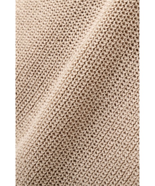 JILL STUART（ジルスチュアート）の「《Exclusive Line》パッチワークニットワンピース（ワンピース・レディース・ベージュ/カーキ・2）」の7枚目の写真