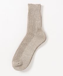 Samansa Mos2 | リネン混リブソックス(ソックス/靴下)