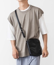 WEGO/アンサンブルリネンライクニットベスト