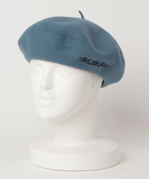 MILKBOY（ミルクボーイ）の「LOGO BERET（ハンチング/ベレー帽・メンズ・A/B/C・FREE）」の2枚目の写真