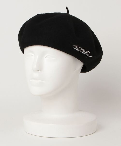 MILKBOY（ミルクボーイ）の「LOGO BERET（ハンチング/ベレー帽・メンズ・A/B/C・FREE）」の3枚目の写真