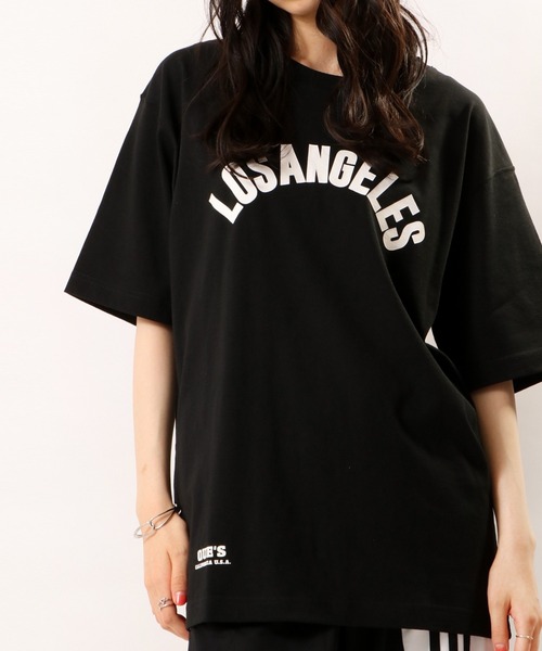 FUNALIVE（ファンアライブ）の「Que USAコットン天竺プリントＴ（Tシャツ/カットソー・メンズ・ピンク系その他2/イエロー系その他/ピンク系その他/ネイビー/パープル系その他2/オレンジ系その他2/ホワイト系その他2/パープル系その他3/その他2/サックスブルー/オレンジ系その他/グレー系その他3/その他/ラベンダー/その他4/ピンク系その他3/ホワイト系その他6/グレー系その他2/その他1/ピンク/ブラック系その他3/サーモンピンク/ターコイズブルー/ブラック/ホワイト系その他3/ゴールド/ゴールド系その他/イエロー/ブルー系その他7/ブルー系その他6/パープル系その他/クリーム/ブラック系その他/ブルー系その他4/ベージュ系その他/その他3/グレー系その他/ブラック系その他5/ブルー系その他/ブルー系その他5/グレー/ホワイト系その他4/イエロー系その他2/ピンク系その他4/ブラック系その他2/ホワイト系その他5/ブルー/ブルー系その他3/ブラック系その他4/ホワイト/オレンジ/ブルー系その他2/ゴールド系その他2/ホワイト系その他・XL/L/M）」の13枚目の写真