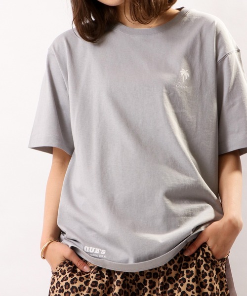 FUNALIVE（ファンアライブ）の「Que USAコットン天竺プリントＴ（Tシャツ/カットソー・メンズ・ピンク系その他2/イエロー系その他/ピンク系その他/ネイビー/パープル系その他2/オレンジ系その他2/ホワイト系その他2/パープル系その他3/その他2/サックスブルー/オレンジ系その他/グレー系その他3/その他/ラベンダー/その他4/ピンク系その他3/ホワイト系その他6/グレー系その他2/その他1/ピンク/ブラック系その他3/サーモンピンク/ターコイズブルー/ブラック/ホワイト系その他3/ゴールド/ゴールド系その他/イエロー/ブルー系その他7/ブルー系その他6/パープル系その他/クリーム/ブラック系その他/ブルー系その他4/ベージュ系その他/その他3/グレー系その他/ブラック系その他5/ブルー系その他/ブルー系その他5/グレー/ホワイト系その他4/イエロー系その他2/ピンク系その他4/ブラック系その他2/ホワイト系その他5/ブルー/ブルー系その他3/ブラック系その他4/ホワイト/オレンジ/ブルー系その他2/ゴールド系その他2/ホワイト系その他・XL/L/M）」の18枚目の写真