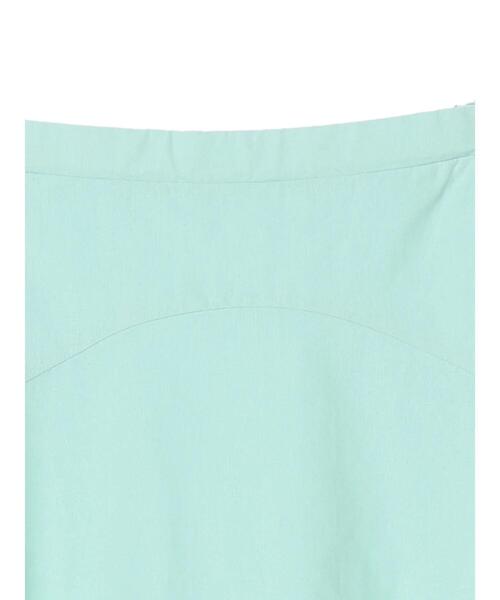 Green　Parks（グリーンパークス）の「ベルギーリネンブレンド 切替スカート＊（スカート・レディース・チャコールグレー/オレンジ/グリーン/モカ・FREE）」の19枚目の写真