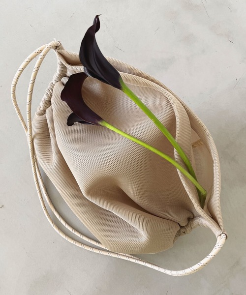 LA BELLE ETUDE（ラベルエチュード）の「【le vernis】メッシュトート（トートバッグ・レディース・ベージュ・FREE）」の10枚目の写真