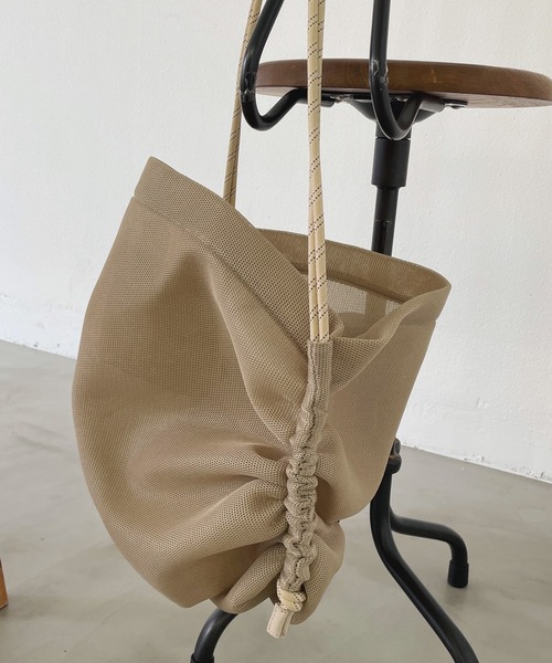 LA BELLE ETUDE（ラベルエチュード）の「【le vernis】メッシュトート（トートバッグ・レディース・ベージュ・FREE）」の12枚目の写真