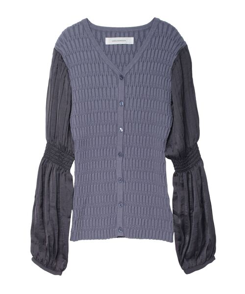 LAGUNAMOON（ラグナムーン）の「プリーツスリーブニットプルオーバー（ニット/セーター・レディース・ブラック/ベージュ/ブルー・FREE）」の20枚目の写真