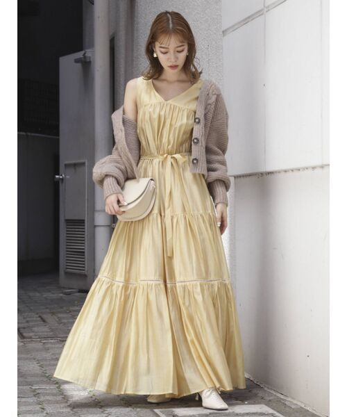 dazzlin（ダズリン）の「ケーブルラインショートカーディガン（カーディガン/ボレロ・レディース・アイボリー/モカ・FREE）」の17枚目の写真