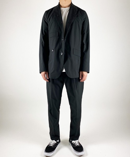 NUMBER (N)INE(ナンバーナイン)の「ASYMMETRIC POCKET JACKET / アシンメトリックポケット ジャケット(テーラードジャケット・メンズ・ネイビー/ブラック・3/4/2)」の5枚目の写真