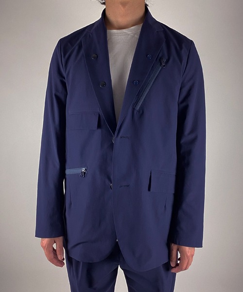 NUMBER (N)INE(ナンバーナイン)の「ASYMMETRIC POCKET JACKET / アシンメトリックポケット ジャケット(テーラードジャケット・メンズ・ネイビー/ブラック・3/4/2)」の11枚目の写真