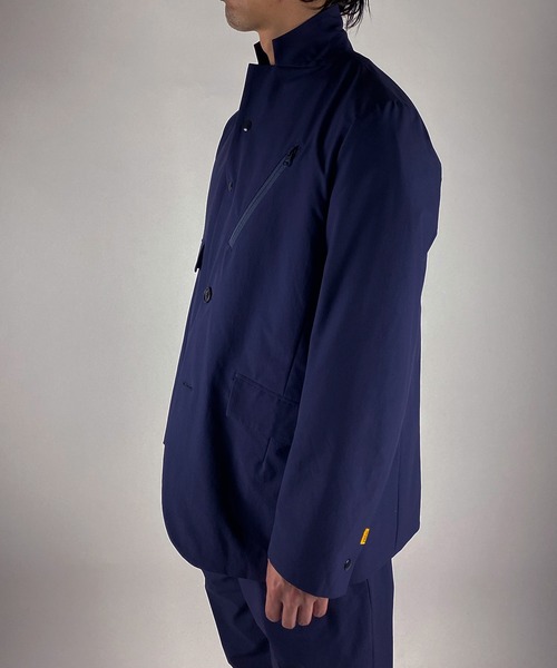 NUMBER (N)INE(ナンバーナイン)の「ASYMMETRIC POCKET JACKET / アシンメトリックポケット ジャケット(テーラードジャケット・メンズ・ネイビー/ブラック・3/4/2)」の14枚目の写真