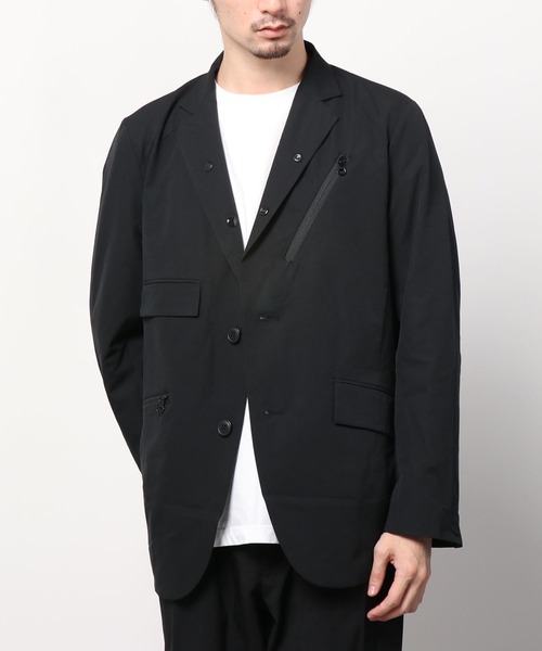 NUMBER (N)INE(ナンバーナイン)の「ASYMMETRIC POCKET JACKET / アシンメトリックポケット ジャケット(テーラードジャケット・メンズ・ネイビー/ブラック・3/4/2)」の20枚目の写真