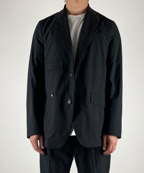NUMBER (N)INE(ナンバーナイン)の「ASYMMETRIC POCKET JACKET / アシンメトリックポケット ジャケット(テーラードジャケット・メンズ・ネイビー/ブラック・3/4/2)」の18枚目の写真