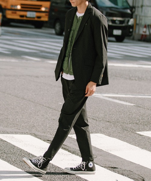 NUMBER (N)INE(ナンバーナイン)の「ASYMMETRIC POCKET JACKET / アシンメトリックポケット ジャケット(テーラードジャケット・メンズ・ネイビー/ブラック・3/4/2)」の17枚目の写真