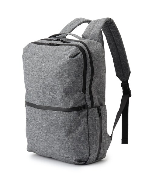 CORDURA（コーデュラ）の「◆コーデュラ(R)・リサイクルヘザー 撥水 スミス 3WAYバックパック（バックパック/リュック・レディース・ブラック/ダークグレー/ダークネイビー・99）」の4枚目の写真