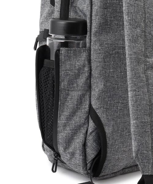 CORDURA（コーデュラ）の「◆コーデュラ(R)・リサイクルヘザー 撥水 スミス 3WAYバックパック（バックパック/リュック・レディース・ブラック/ダークグレー/ダークネイビー・99）」の7枚目の写真