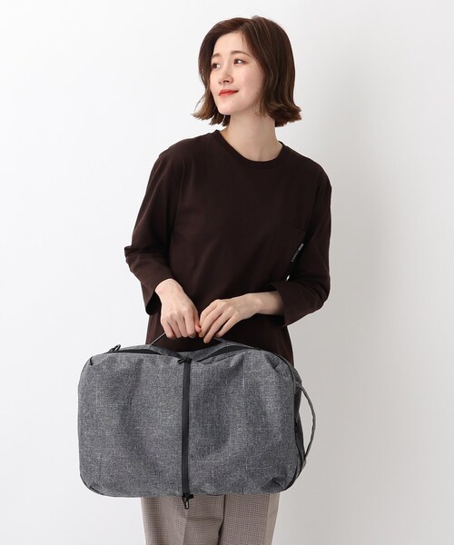 CORDURA（コーデュラ）の「◆コーデュラ(R)・リサイクルヘザー 撥水 スミス 3WAYバックパック（バックパック/リュック・レディース・ブラック/ダークグレー/ダークネイビー・99）」の18枚目の写真