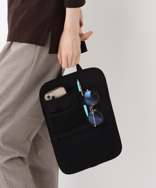 CORDURA（コーデュラ）の「◆コーデュラ(R)・リサイクルヘザー 撥水 スミス 3WAYバックパック（バックパック/リュック・レディース・ブラック/ダークグレー/ダークネイビー・99）」の21枚目の写真