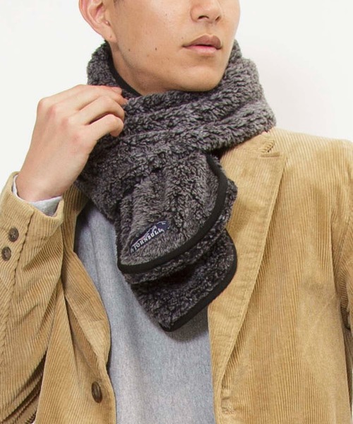 Johnbull（ジョンブル）の「フリースマフラー（マフラー・メンズ・ヘザーグレー/パープル/アイボリー/オリーブ/ブラック/ブラウン・FREE）」の3枚目の写真