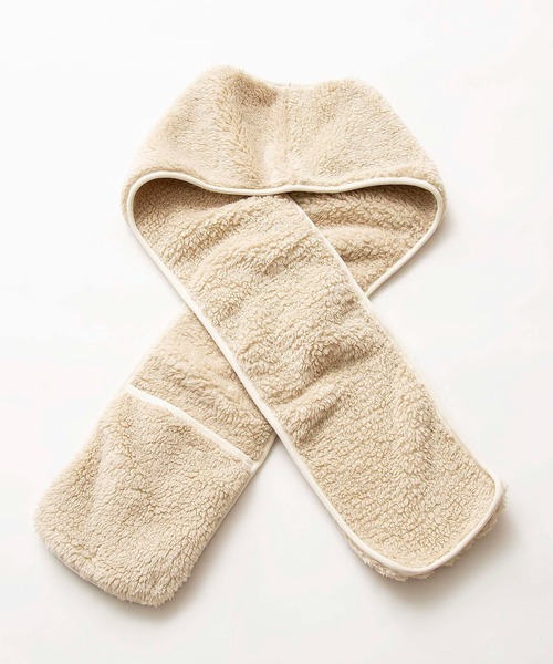 Johnbull（ジョンブル）の「フリースマフラー（マフラー・メンズ・ヘザーグレー/パープル/アイボリー/オリーブ/ブラック/ブラウン・FREE）」の19枚目の写真