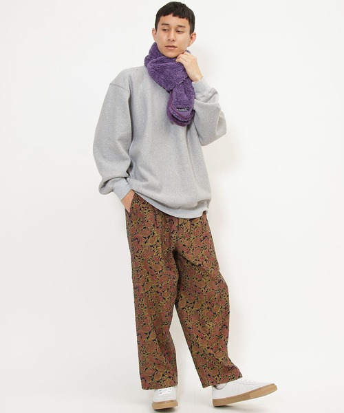 Johnbull（ジョンブル）の「フリースマフラー（マフラー・メンズ・ヘザーグレー/パープル/アイボリー/オリーブ/ブラック/ブラウン・FREE）」の17枚目の写真