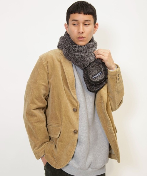 Johnbull（ジョンブル）の「フリースマフラー（マフラー・メンズ・ヘザーグレー/パープル/アイボリー/オリーブ/ブラック/ブラウン・FREE）」の9枚目の写真