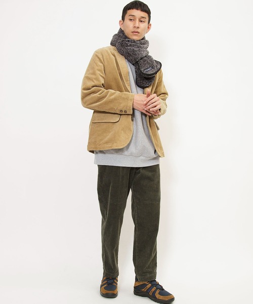 Johnbull（ジョンブル）の「フリースマフラー（マフラー・メンズ・ヘザーグレー/パープル/アイボリー/オリーブ/ブラック/ブラウン・FREE）」の10枚目の写真