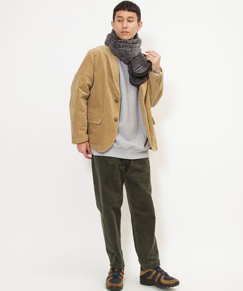 Johnbull（ジョンブル）の「フリースマフラー（マフラー・メンズ・ヘザーグレー/パープル/アイボリー/オリーブ/ブラック/ブラウン・FREE）」の11枚目の写真